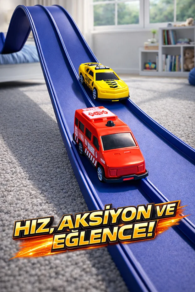 Esnek Yarış Pisti 4.5 Metre Flex Track